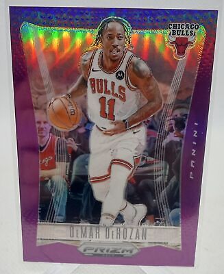 2023-24 Panini Prizm Deca #118 DeMar DeRozan Base Prizms Purple #/99