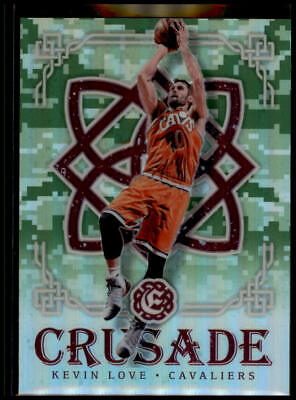 2016-17 Panini Excalibur #32 Kevin Love Crusade Camo