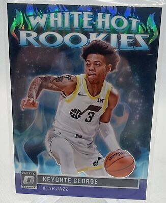 2023-24 Donruss Optic #12 Keyonte George White Hot Rookies Purple