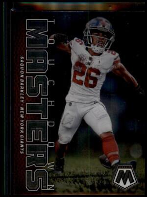 2023 Panini Mosaic #TM-SB Saquon Barkley Touchdown Masters