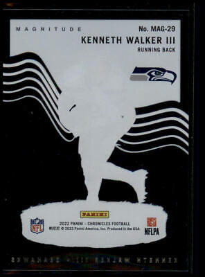 2022 Panini Chronicles #MAG-29 Kenneth Walker III Magnitude