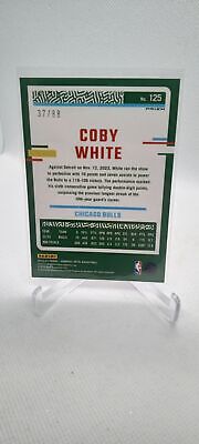 2023-24 Donruss Optic #125 Coby White Choice Red #/88