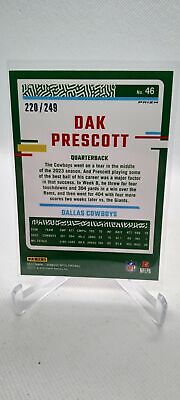 2023 Donruss Optic #46 Dak Prescott Orange #/249