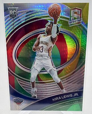 2020-21 Panini Spectra #124 Kira Lewis Jr. Asia Red Yellow Green #/75 Rookie