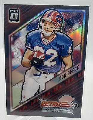 2023 Donruss Optic #9 Don Beebe Retro Series Silver Prizm