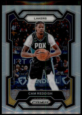 2023-24 Panini Prizm #230 Cam Reddish Prizms Silver