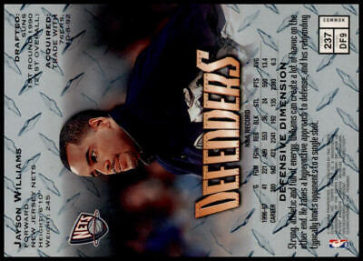 1997-98 Finest #237 Jayson Williams