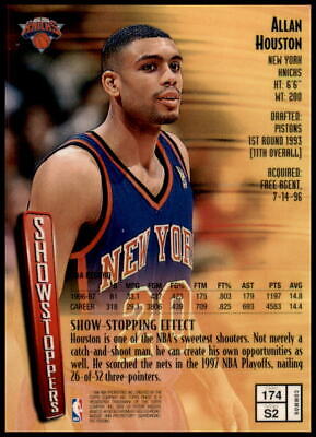 1997-98 Finest #174 Allan Houston