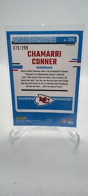 2023 Donruss Optic #255 Chamarri Conner Aqua Prizm Rookie /299