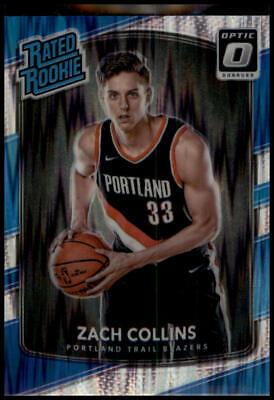 2017-18 Donruss Optic #191 Zach Collins Rated Rookie Shock