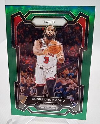 2023-24 Panini Prizm #256 Andre Drummond Prizms Green