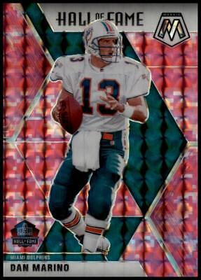 2020 Panini Mosaic #292 Dan Marino Prizm Camo Pink