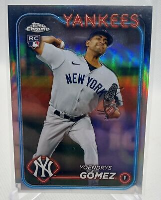 2024 Topps Chrome #160 Yoendrys Gómez Refractor Rookie