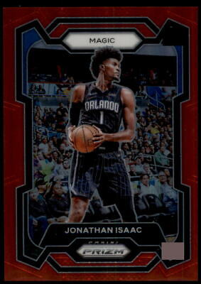 2023-24 Panini Prizm #288 Jonathan Isaac Prizms Red #/299