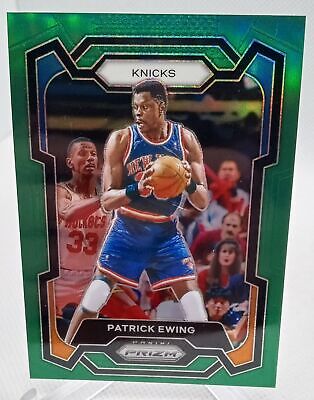 2023-24 Panini Prizm #188 Patrick Ewing Prizms Green