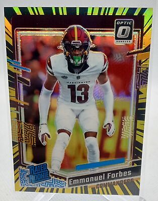 2023 Donruss Optic #299 Emmanuel Forbes Electricity #/69