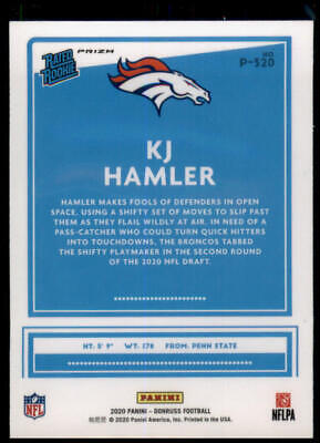 2020 Donruss #P-320 KJ Hamler Optic Preview Red and Green