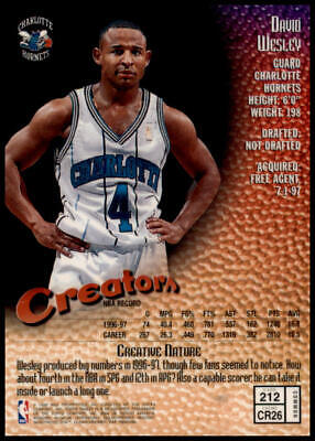 1997-98 Finest #212 David Wesley