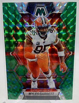 2023 Panini Mosaic #51 Myles Garrett Green Mosaic