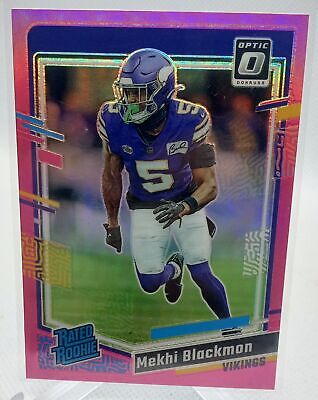 2023 Donruss Optic #272 Mekhi Blackmon Pink Prizm Rated Rookie