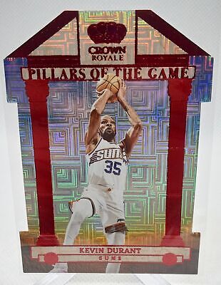 2023-24 Panini Crown Royale #9 Kevin Durant Pillars of the Game Mojo Red