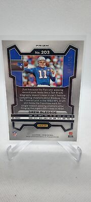 2023 Panini Prizm #203 Drew Bledsoe Purple #/125