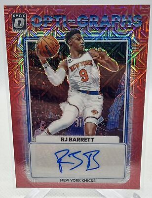 2022-23 Donruss Optic #OG-RJB RJ Barrett Opti-Graphs Choice Red