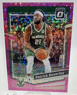 2023-24 Donruss Optic #168 Patrick Beverley Fast Break Pink #/25