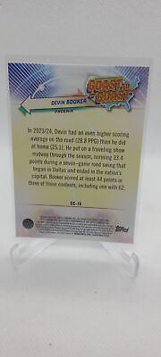 2023-24 Topps Chrome #CC-15 Devin Booker Coast to Coast Gold Refractors #/50