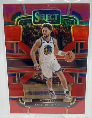 2023-24 Panini Select #3 Klay Thompson Red Prizms #/199