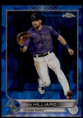 2022 Topps Chrome Update Sapphire Edition #US206 Sam Hilliard