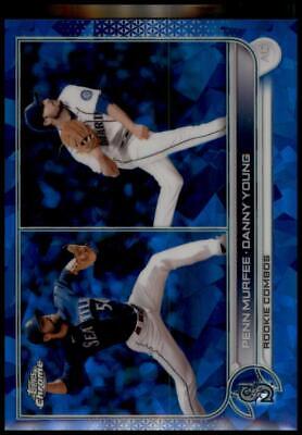 2022 Topps Chrome Update Sapphire Edition #US220 Penn Murfee / Danny Young