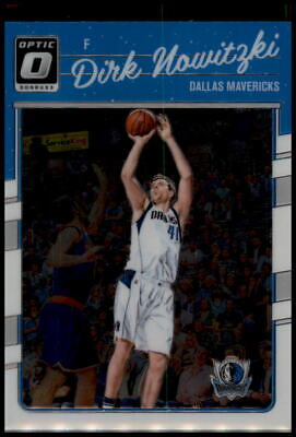 2016-17 Donruss Optic #77 Dirk Nowitzki 1st Year Optic