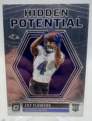 2023 Donruss Optic #HP-ZF Hidden Potential Zay Flowers Rookie