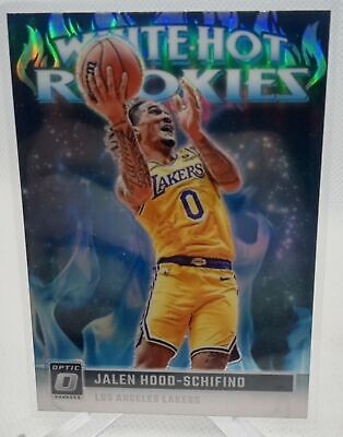 2023-24 Donruss Optic #6 Jalen Hood-Schifino White Hot Rookies Holo