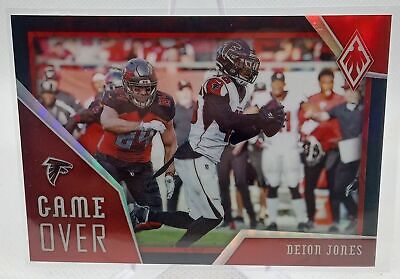 2020 Panini Phoenix #2 Deion Jones Game Over Black #/10