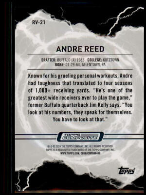 2023 Topps Composite #RV-21 Andre Reed Resurgence Voltaic