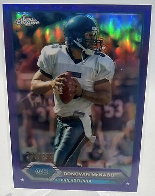 2023 Topps Composite #40 Donovan McNabb Topps Chrome Purple Refractor #/275