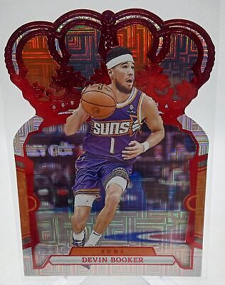 2023-24 Panini Crown Royale #71 Devin Booker International Red