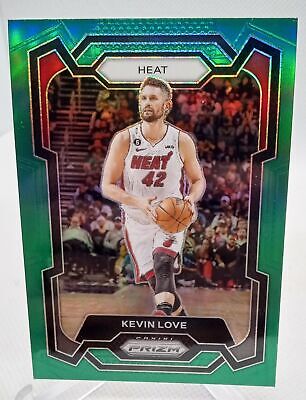 2023-24 Panini Prizm #47 Kevin Love Prizms Green