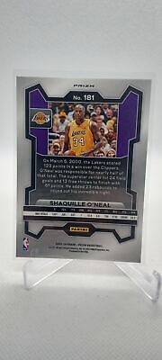 2023-24 Panini Prizm #181 Shaquille O'Neal Prizms Red #/299