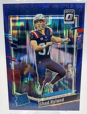 2023 Donruss Optic #273 Chad Ryland Purple Shock Rated Rookie