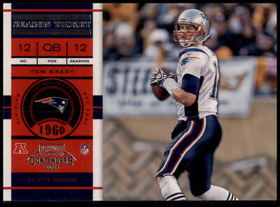 2011 Playoff Contenders #9 Tom Brady