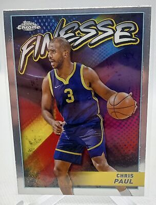 2023-24 Topps Chrome #F-7 Chris Paul Finesse