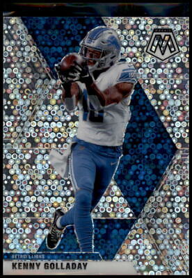 2020 Panini Mosaic #74 Kenny Golladay No Huddle Prizm Silver