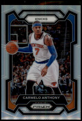 2023-24 Panini Prizm #186 Carmelo Anthony Prizms Silver