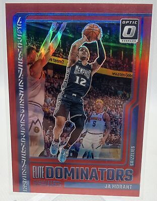 2023-24 Donruss Optic #14 Ja Morant Elite Dominators Red #/99