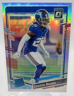 2023 Donruss Optic #278 Deonte Banks Holo Silver Rated Rookie