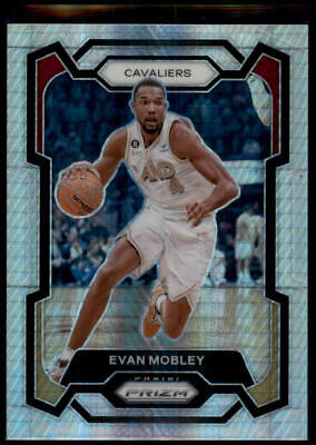 2023-24 Panini Prizm #55 Evan Mobley Prizms Hyper