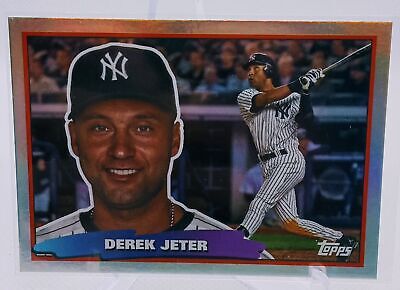 2022 Topps Archives #88BF-1 Derek Jeter 1988 Topps Big Foil